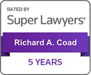 Super Lawyers Badge 5 Years